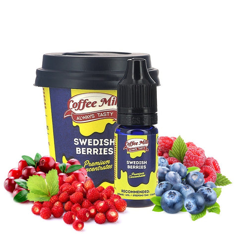 Swedish Berries - Coffee Mill One Shot 10ml - Boss Vape