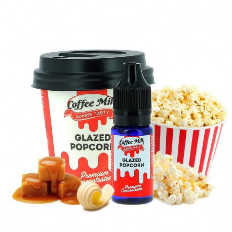 Glazed Popcorn - Coffee Mill One Shot 10ml - Boss Vape