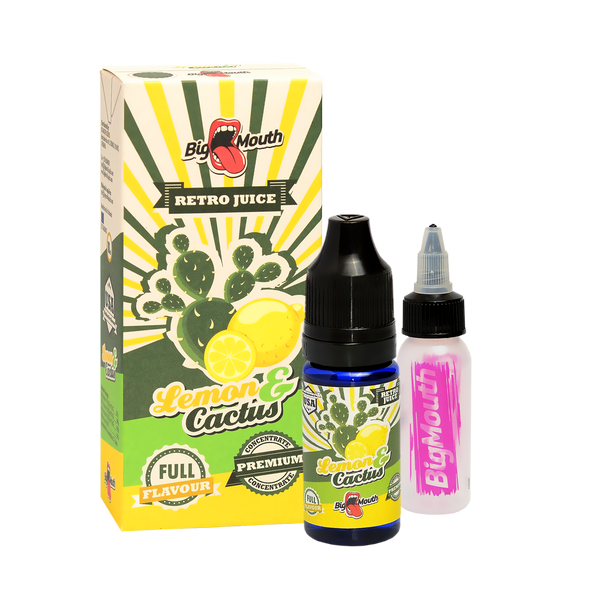 Retro Juice One Shot - Lemon & Cactus - 10ml