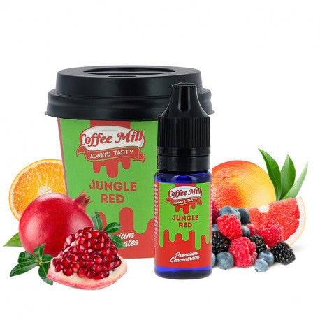 Jungle Red - Coffee Mill One Shot 10ml - Boss Vape