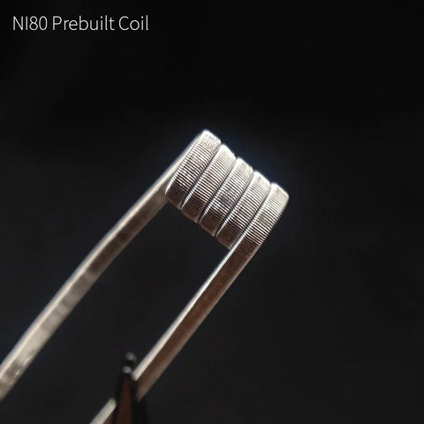 Tri Core Fused Clapton Ni80 Coils 0.19ohm (26GA X 3 / 36GA)