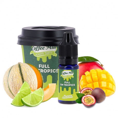 Full On Tropics - Coffee Mill One Shot 10ml - Boss Vape