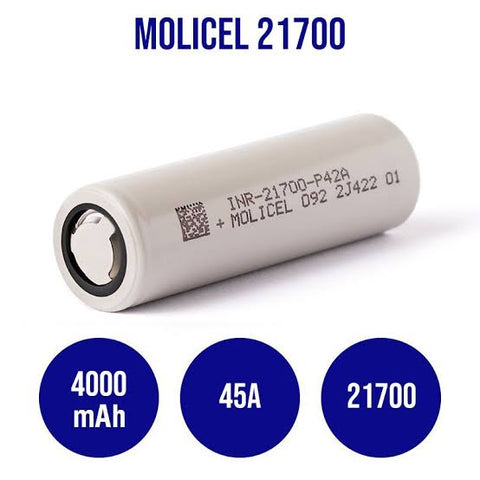Molicel P42A 21700 Battery Boss Vape Molicel P42A 21700 Battery Boss Vape